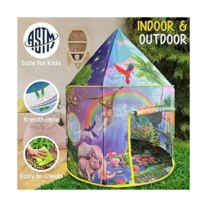WO Tienda de campaña infantil con botón diseño_4