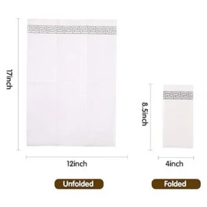 Vplus Paquete de 200 toallas desechables para invitados_3