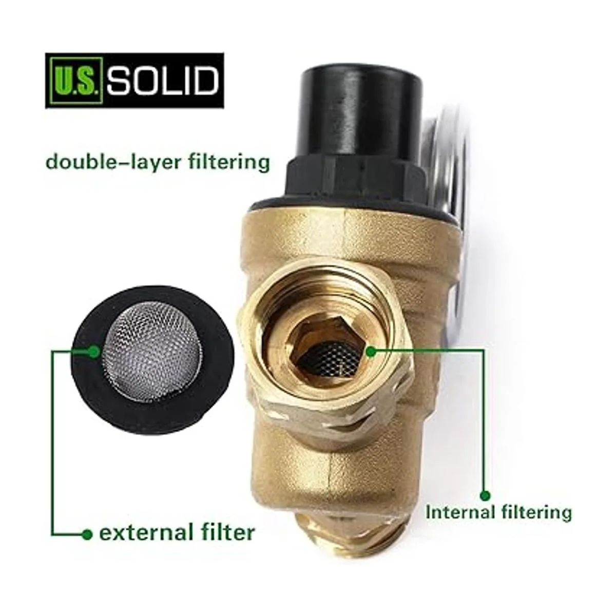 Válvula reguladora de agua sin plomo regulador de