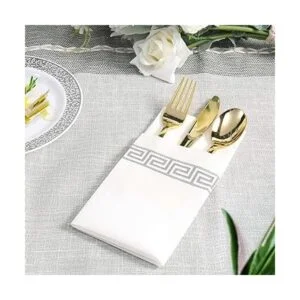 Vplus Paquete de 200 toallas desechables para invitados_2