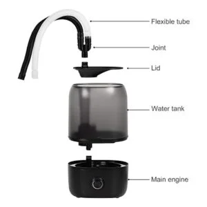 WACOOL Humidificador de terrario con nebulizador de_5