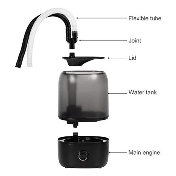 WACOOL Humidificador de terrario con nebulizador de_5