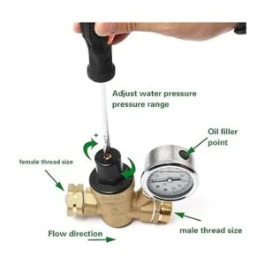 Válvula reguladora de agua sin plomo regulador de