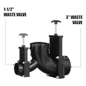 Válvula giratoria doble válvula Valterra T80 Ell con_3