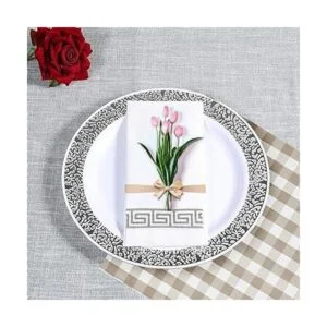 Vplus Paquete de 200 toallas desechables para invitados_6