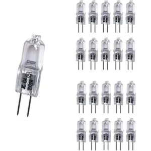 Vstar Bombilla halógena G4 de 12 V y 20 W tipo JC luz_1