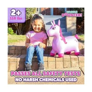 WADDLE Bouncy Hopper Juguete inflable de salto para_4