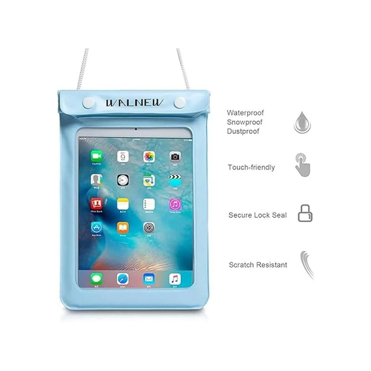 WALNEW Funda protectora universal impermeable eReader para_4