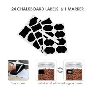 Vtopmart Recipientes herméticos de almacenamiento de_5