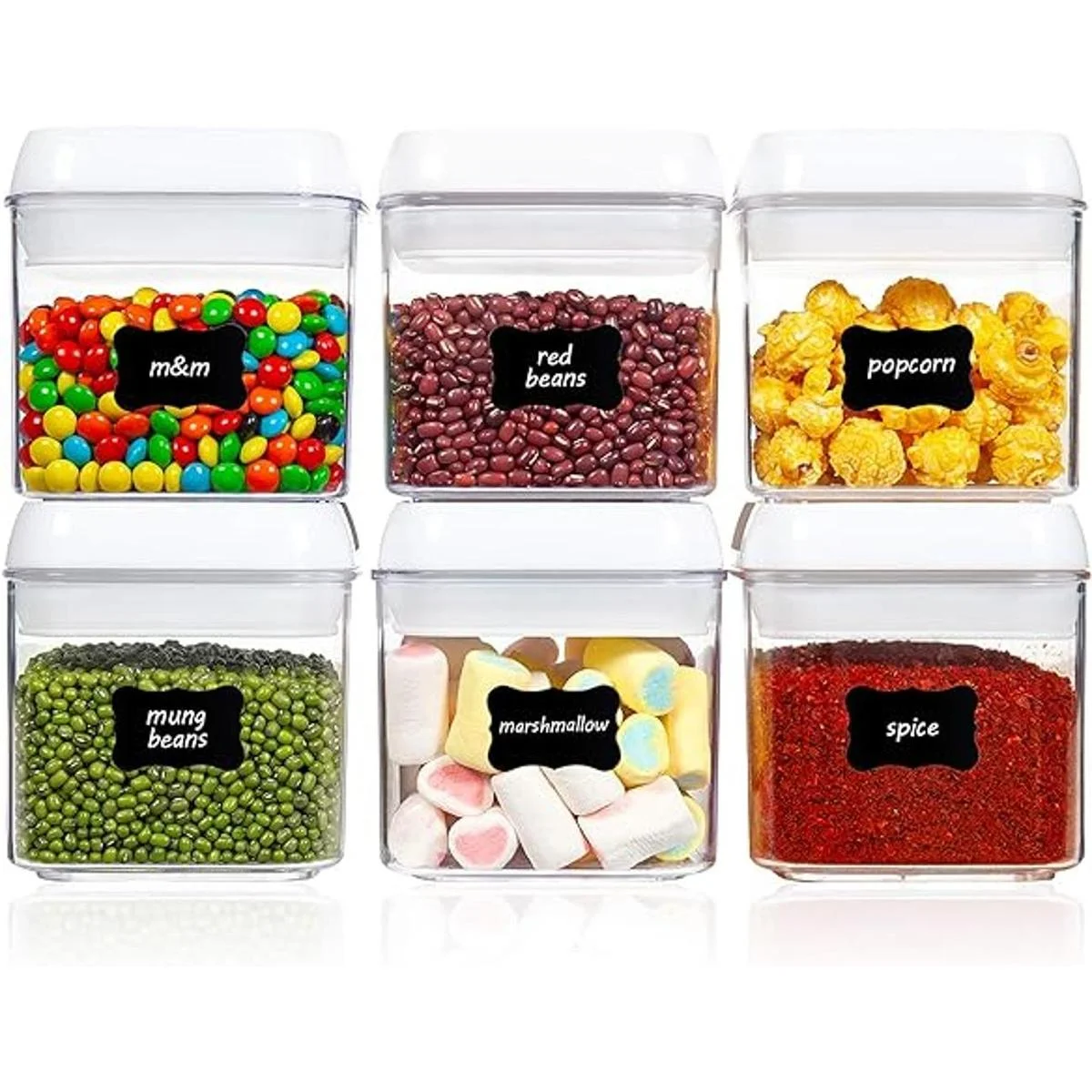 Vtopmart Contenedores herméticos de almacenamiento de_1