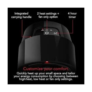 Vornado Velocity 1R Calentador de espacio personal con 2_3