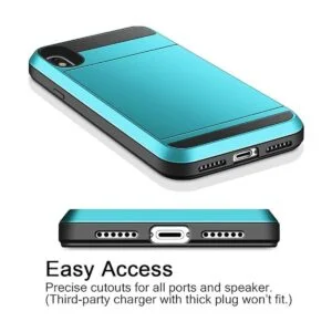 Vofolen Funda para iPhone X iPhone XS tarjetero para_5