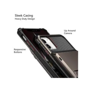 Vofolen Funda para iPhone 11 cartera con 4 tarjetas_3