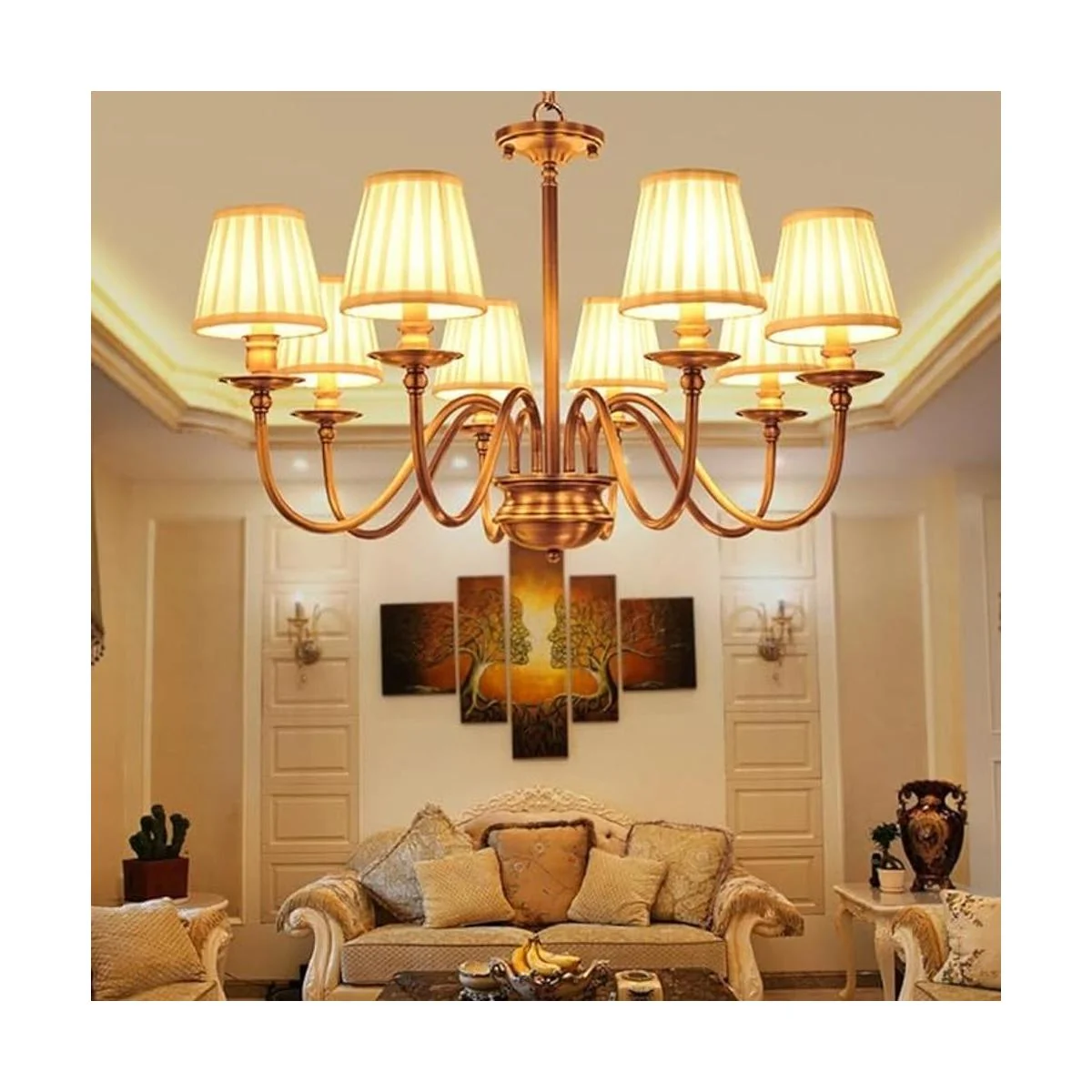 Vlio Bombilla LED E14 de 5 W paquete de 10 blanco cálido