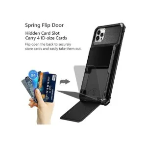 Vofolen Funda compatible con iPhone 12 Pro Max 5G Wallet 4_2