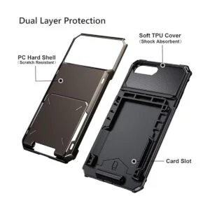 Vofolen Funda para iPhone 8 Plus con ranura para tarjeta_4