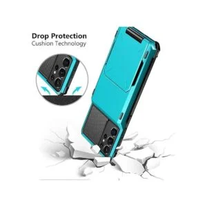 Vofolen Funda tipo cartera para Galaxy S21 Ultra con tapa_5