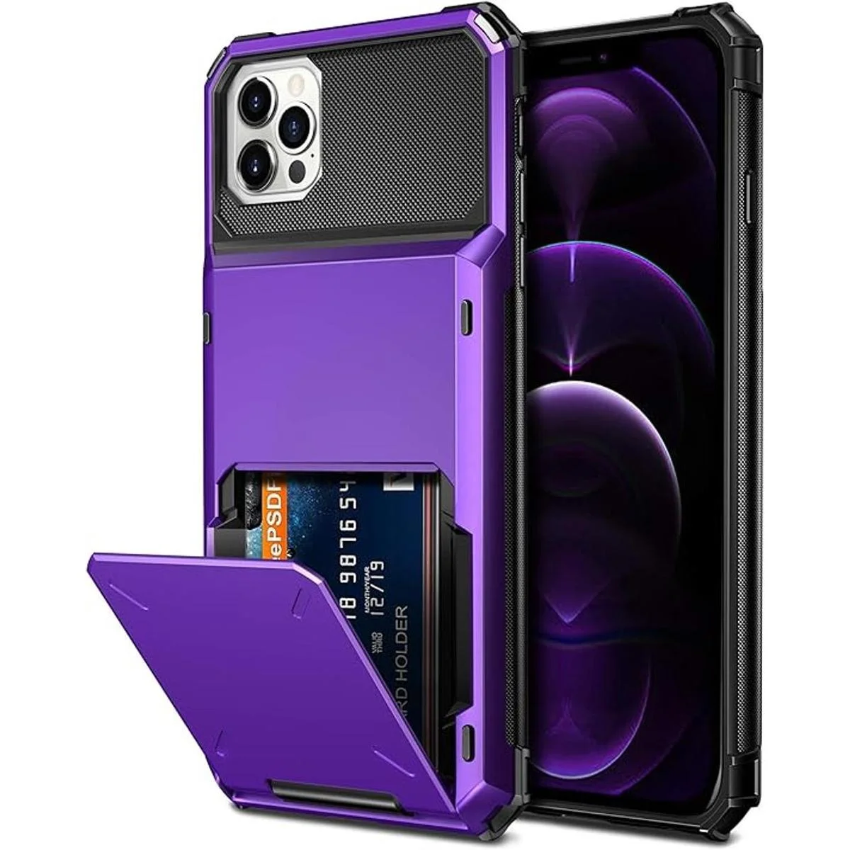Vofolen Compatible with iPhone 12 Pro Max Case 5G Wallet_1