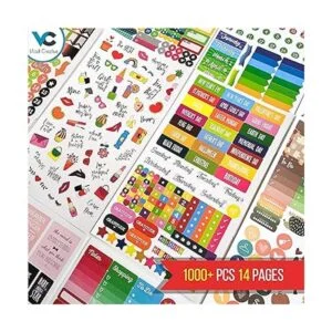 Vladi Creative Calcomanías de agenda bonitas y coloridas_5