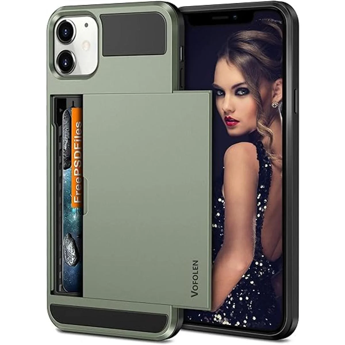 Vofolen Compatible with iPhone 12 Case 5G Wallet Cover_1
