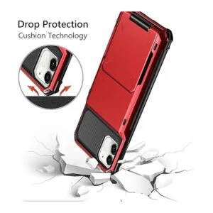 Vofolen Compatible with iPhone 12 Case 5G Wallet 4Card_5