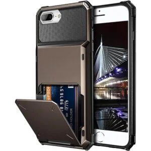 Vofolen Funda para iPhone 8 Plus con ranura para tarjeta_1