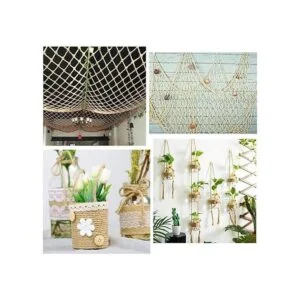 Vivifying Cuerda de yute de 0.157 in 98 pies 4 capas de