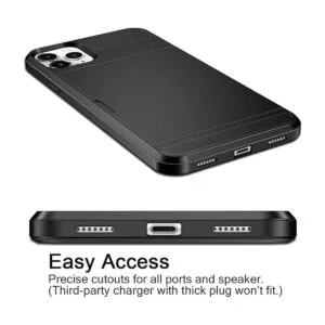 Vofolen Funda para iPhone 11 Pro tipo cartera con ranura_3