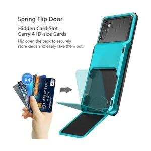 Vofolen Funda para Galaxy Note 10 cartera con 4 ranuras_2