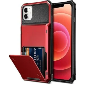 Vofolen Compatible with iPhone 12 Case 5G Wallet 4Card_1