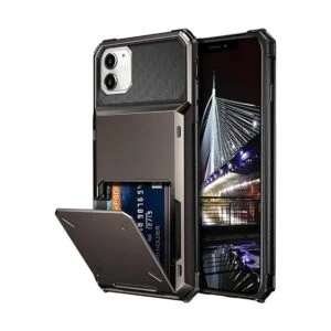 Vofolen Funda para iPhone 11 cartera con 4 tarjetas_1