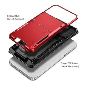 Vofolen Compatible with iPhone 12 Case 5G Wallet 4Card_3