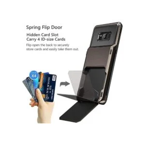 Vofolen Funda para Galaxy S8 Case Wallet con 4 ranuras_2