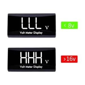 Voltímetro digital de auto DC 12 V AIMILAR con pantalla_3