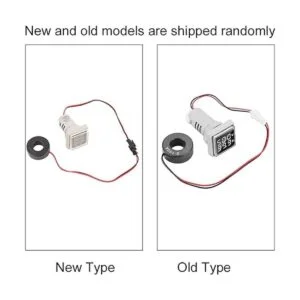 Voltímetro de pantalla LED probador de voltaje detector