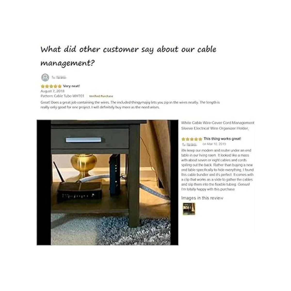 Viwieu Tubos con cremallera para gestión de cables 2_2