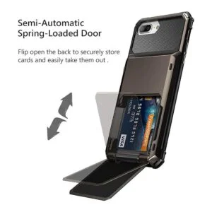 Vofolen Funda para iPhone 8 Plus con ranura para tarjeta_3