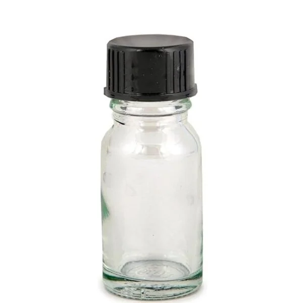 Vivaplex 24 botellas de vidrio transparentes de 0.3 fl oz_4
