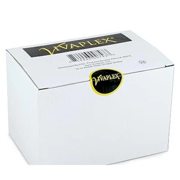 Vivaplex 24 botellas de vidrio transparentes de 0.3 fl oz_2