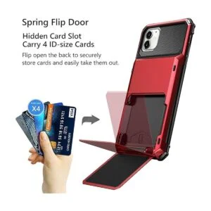 Vofolen Compatible with iPhone 12 Case 5G Wallet 4Card_2