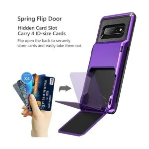 Vofolen Funda para Galaxy S10 Plus 4 bolsillos para_2