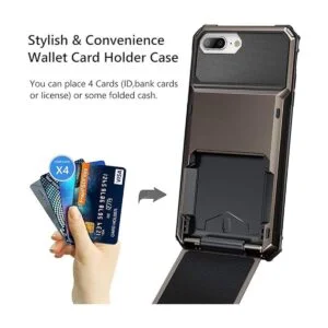 Vofolen Funda para iPhone 8 Plus con ranura para tarjeta_2