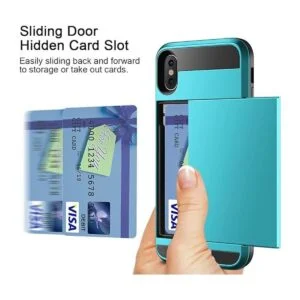 Vofolen Funda para iPhone X iPhone XS tarjetero para_2