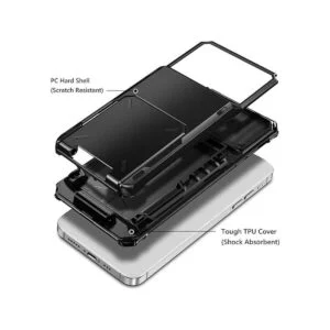 Vofolen Funda compatible con iPhone 12 Pro Max 5G Wallet 4_3