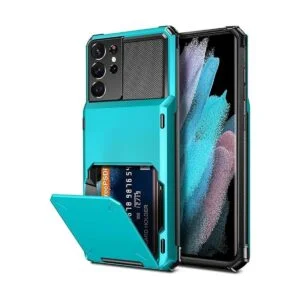 Vofolen Funda tipo cartera para Galaxy S21 Ultra con tapa_1