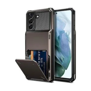 Vofolen Funda para Galaxy S21 de 4 tarjetas con ranura_1