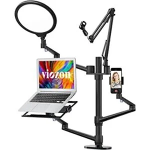 Viozon Juego de soportes y anillo de luz LED de 10_1