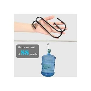 Vindar Ganchos en forma de S para cocina oficina cestas