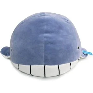 Vintoys Almohada de peluche con diseño de tiburón ballena_2