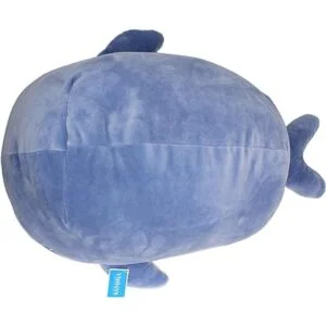 Vintoys Almohada de peluche con diseño de tiburón ballena_4